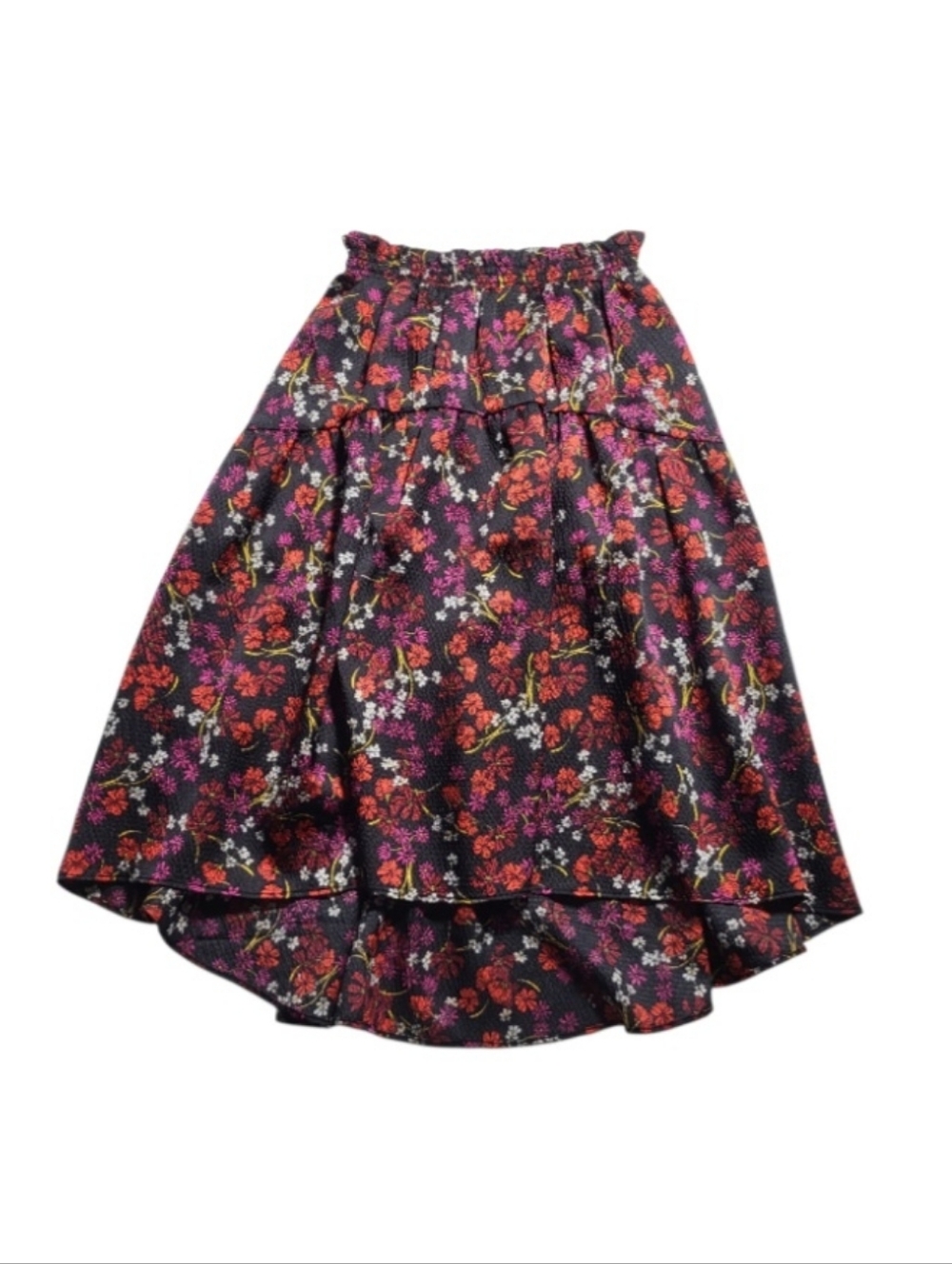 NEW Draper James Women's Black Floral Skirt - Size XS